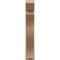 Ekena Millwork 8-in W x 38-in D x 46-in H Funston Slat Rough Cedar Woodgrain TimberThane Outlooker, Primed Tan OUTUR080X38X46FST24RCPR - alternate 6